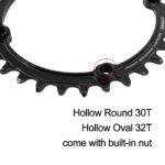 STONE 104BCD Narrow-Wide Chainring for Shimano M780, 32T–50T