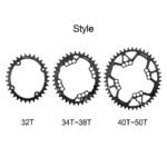 Stone Chainring Oval 104BCD for Shimano M430 M780 M610 M670 M980 32 36 38T 40T 46T 48 50T Bike Narrow Wide ChainWheel 12 Speed