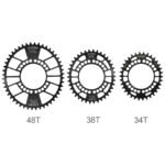 Stone bike Chainring Asymmetrical 96BCD Oval for Deore M7000 M8000 M9000 M9020 MTB Bike Chain Wheel 30t 34 36 38 40 42 44 46T 48T 96bcd 12 Speed