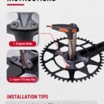 Stone 100BCD Round Chainring for Shimano SLX M7100 XT M8100 MTB Mountain Bike M7120 M7130 M8120 M8130