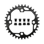 Stone Chainring Round 96BCD for Shimano alivio M782 M4000 M4050 M612 XTC820 36t 38 40t 42 44 46 48T MTB Bike Chainwheel 96bcd