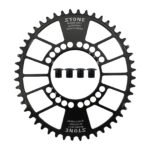 STONE 96BCD Asymmetric Oval Chainring for Shimano XT M8000, 32T–48T Narrow-Wide