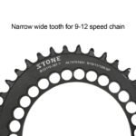 Stone Chainring 110BCD 34 40 42 45 47 48 58T Oval Road Bike Gravel for Rotor for Sram Red Rival S350 S900 S100