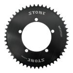 Stone Chainring 110BCD Single Speed Fixed Gear Fixie Track Bike Round 42T 46T 48T 50T 52t 54 57T 58t 59T 60t Chainwheel 1/2*1/8 Chain