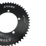 Stone Chainring 110BCD Single Speed Fixed Gear Fixie Track Bike Round 42T 46T 48T 50T 52t 54 57T 58t 59T 60t Chainwheel 1/2*1/8 Chain