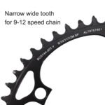 Stone 144BCD Chainring Track Bike Fixie Fixed Gear Narrow Wide Tooth 44 46 48 50 52 54 55 56 58T 60T 62 64 66 68 70T ChainWheel Round 9 10 11 12s speed