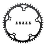 STONE 144BCD Narrow Wide Chainring for Track & Fixed Gear Bikes, 44T–70T