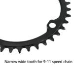 Stone Oval Bike Chainring 110BCD for Shimano Gravel GRX FC RX810 RX600 36T 38 40 42 46 58T 60T Narrow Wide Road Bike Chainwheel