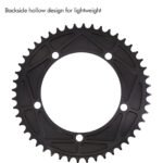 Stone 130 BCD Chainring for Single Speed Fixed Gear Fixie Track Bike Round 42T-60T Chainwheel 1/2" x 1/8" Chain