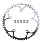 Stone 144BCD Chainring Track Bike Fixie Fixed Gear Narrow Wide Tooth 44 46 48 50 52 54 55 56 58T 60T 62 64 66 68 70T ChainWheel Round 9 10 11 12s speed