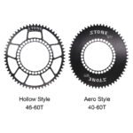 Stone 130BCD Oval Chainring for Brompton for Sram Red Shimano 5700 6700 40 42 44 46 48 50 52 54 56 58T 60T Road Folding Bike Chainwheel