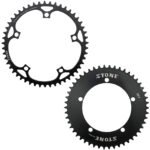 Stone 144BCD Chainring Track Bike Fixie Fixed Gear Narrow Wide Tooth 44 46 48 50 52 54 55 56 58T 60T 62 64 66 68 70T ChainWheel Round 9 10 11 12s speed