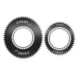 Stone 130BCD Oval Chainring for Brompton for Sram Red Shimano 5700 6700 40 42 44 46 48 50 52 54 56 58T 60T Road Folding Bike Chainwheel