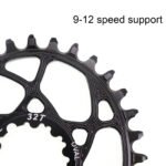 Stone Oval Chainring for Sram 3 pins BB30 0mm Offset XX1 Eagle X01 X7 X0 X9 S1400 30T 32 34 36 40 42T Bike Direct Mount Chainwheel