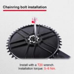 Stone 12s AXS Chainring flattop for DUB Force Red Direct Mount DM Chainring Chainwheel for Sram for Road Bike AXS 12 Speed 8 bolts XPLR 12s 13s