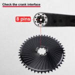 Stone 12s AXS Chainring flattop for DUB Force Red Direct Mount DM Chainring Chainwheel for Sram for Road Bike AXS 12 Speed 8 bolts XPLR 12s 13s