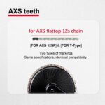 Stone 12s AXS Chainring flattop for DUB Force Red Direct Mount DM Chainring Chainwheel for Sram for Road Bike AXS 12 Speed 8 bolts XPLR 12s 13s