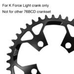 Stone Chainring 76BCD For K Force Light crankset Round 30T 32T 34 36 38T 40T tooth MTB Bike Cycling Bicycle ChainWheel