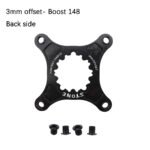STONE bike chainring spider adapter 104bcd 0mm 3mm 5mm offset convert direct mount for SRAM 3 pins DUB BB30 24 BOOST 148mm X9 XX1 X0 X01 1x Speed