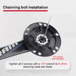 Stone Chainring Spider Adapter Converter To 110BCD 4 bolts for Sram FORCE RIVAL RED Road Bike Crank for 1x 2x 3 pins GXP