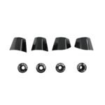 STONE Chainring Bolt Cover Caps for Shimano Road Cranksets R7100 R8100 R9200 R7000 R8000 R9100 5800 6800 9000 Decorative Caps for 1x Single Chainring and 2x Double Chainring Setups