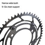 Stone Round Chainring Inner Offset 110BCD Carbon for Shimano 105 R7000 R8000 R9100 R7100 R8100 R9200 5800 6800 9000 Road Bike 12s 12 Speed