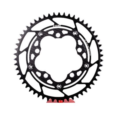 Stone Round Chainring 110BCD 5 Bolts inner offset 4mm for Rotor Foce CX Sigeyi Xcadey QUARQ Bike 12s 12 Speed carbon fiber
