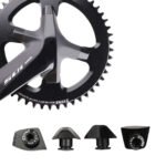 STONE Chainring Bolt Cover Caps for Shimano Road Cranksets R7100 R8100 R9200 R7000 R8000 R9100 5800 6800 9000 Decorative Caps for 1x Single Chainring and 2x Double Chainring Setups
