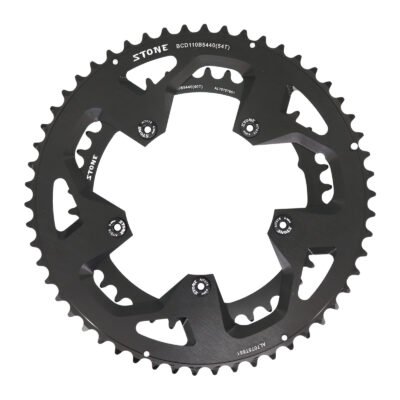Stone Bike Round Double Chainring 110bcd 11s 2x 52 36T 53 39T 54 40T 50 34 for Sram Red Rival S350 S900 Rotor Force 5 Bolts