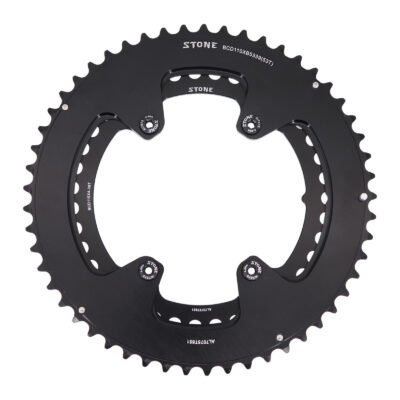 Stone 110bcd Double Chainring 11s for Shimano 4700 5800 6800 9000 for Rotor 4 Bolts Road Bike 52 36T 53 39T 54 40T 50 34T 46 32T 2X