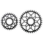 Stone 5mm Offset Bike Chainring for E THIRTEEN E13 RG1 TRS XCX GRAVEL CARBON Crank Narrow Wide Direct Mount 9-12S 30T-40T