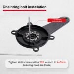 STONE AXS T-type 8-Bolt to 110BCD Chainring Adapter Spider for SRAM Force Red eTap AXS QUARQ Road Gravel 12 Speed Crank 4/5 Arms