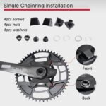 STONE Chainring Bolt Cover Caps for SRAM Force 107BCD 12-Speed Cranksets