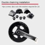 STONE Chainring Bolt Cover Caps for SRAM Force 107BCD 12-Speed Cranksets