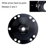 Stone Bike Chainring for Rotor To 110BCD Adapter Spider Converter for Kapic Aldhu Vegast Hawk Raptor Inpower 4/5 Arm Bolt Crank