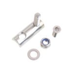 STONE Road Bike Front Derailleur Extender Adapter Convertor Raise Lower Height Adjustment for SHIMANO Di2 105 R7170 R8170 R9250 R8150 FORCE AXS 10/11/12s Adapter Bike Chainring Accessories