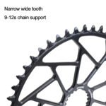 Stone Chainring For 12s Shimano M9100 M8100 M7100 M6100 Round 36T to 48T 12 Speed 0MM Offset Direct Mount MT900 8100 7100 6100 aero hollow style M9200 M9220 M9250