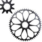 Stone Round Bike Chainring for White Industries industry R30 M30 Crank 40T To 56T Cycling Bike Chainwheel for Road Bike for Brompton Folding Bike