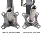 Stone Chainring Adapter Spider for Shimano Direct Mount to 104BCD 3mm 6mm Offset for M6100 M7100 M8100 M9100 MTB Crankset