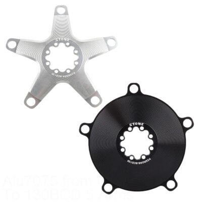 Stone Chainring Adapter Converter Spider 130BCD for Sram AXS Force Red Rival QUARQ 8-Bolt Crank Road Bike 12 Speed 8 pins XPLR 12s 13s