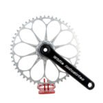 Stone Round Bike Chainring for White Industries industry R30 M30 Crank 40T To 56T Cycling Bike Chainwheel for Road Bike for Brompton Folding Bike