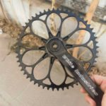 Stone Round Bike Chainring for White Industries industry R30 M30 Crank 40T To 56T Cycling Bike Chainwheel for Road Bike for Brompton Folding Bike