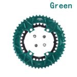 Stone 110bcd Colors Round Double Chainring 12s for Shimano 105 R7100 UT R8100 DA R9200 Road Bike 58 56 55 52 36T 53 39T 54 40T 50 34 48 46 32T