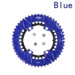 Stone 110bcd Colors Round Double Chainring 12s for Shimano 105 R7100 UT R8100 DA R9200 Road Bike 58 56 55 52 36T 53 39T 54 40T 50 34 48 46 32T