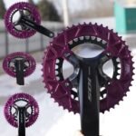 Stone 110bcd Colors Round Double Chainring 12s for Shimano 105 R7100 UT R8100 DA R9200 Road Bike 58 56 55 52 36T 53 39T 54 40T 50 34 48 46 32T