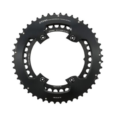 Stone 110bcd Double Bike Chainring for Sram AXS Flattop 12 Speed for Shimano Sigeyi Magene Powermeter QUARQ R7000 R7100 R8000 R8100 R9100 R9200 4700 5800 6800