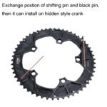 Stone 130bcd Round Double Bike Chainring for Shimano Folding Road Bicycle for Sram 11 12 Speed 58 44 56 42 55 54 40 53 39t 12s
