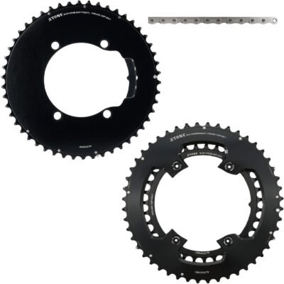 Stone 110bcd Double Bike Chainring aero hollow for Sram AXS Flattop 12 13 Speed for Shimano Sigeyi Magene QUARQ R7000 R7100 R8000 R8100 R9100 R9200 4700 5800 6800 9000