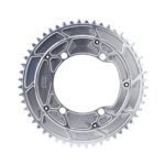 Stone Round AERO Colorful Chainring Inward 4mm Offset 110BCD 1x for Shimano 105 R7100 UT R8100 DA R9100 R9200 5800 6800 9000 Road Bike 12s 12 Speed