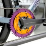 Stone Round AERO Colorful Chainring Inward 4mm Offset 110BCD 1x for Shimano 105 R7100 UT R8100 DA R9100 R9200 5800 6800 9000 Road Bike 12s 12 Speed